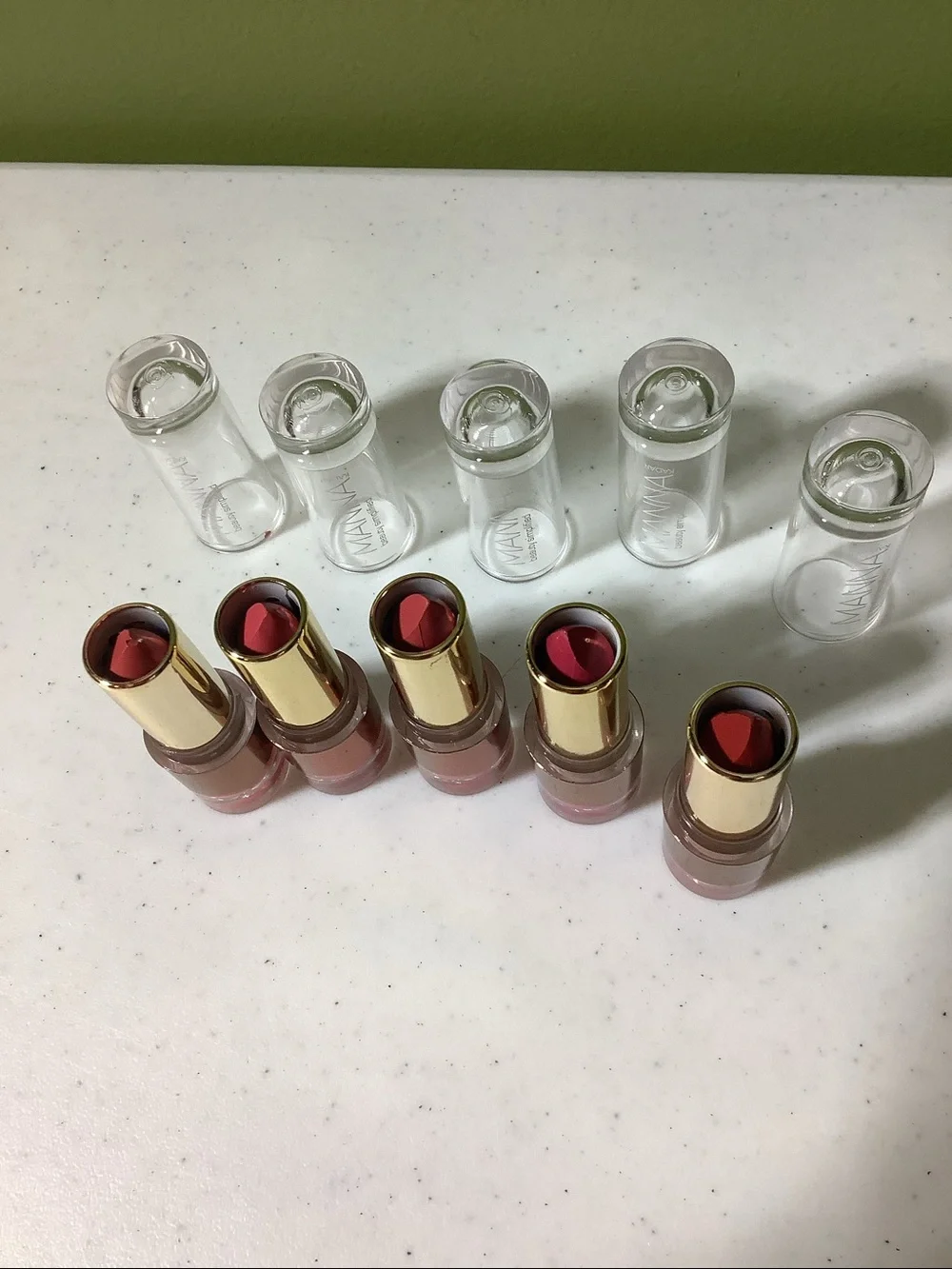 Manna Kadar 5-piece lipstick set